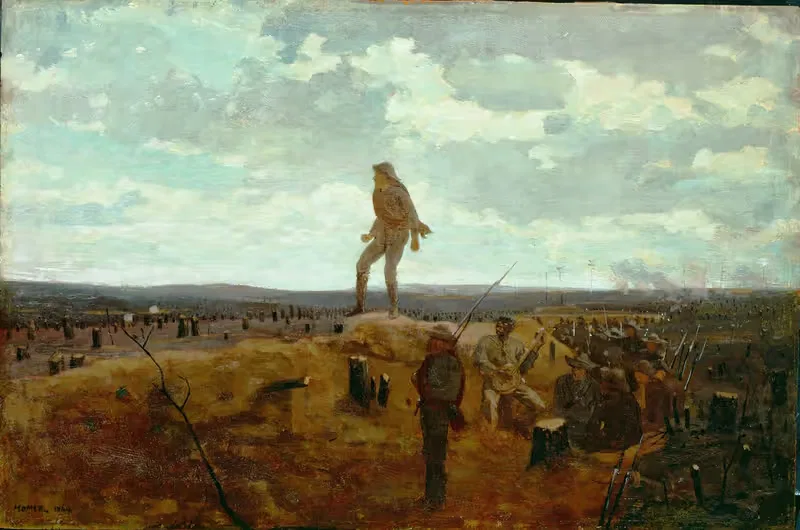 Defiance; Inviting a Shot Before Petersburg — Winslow Homer
