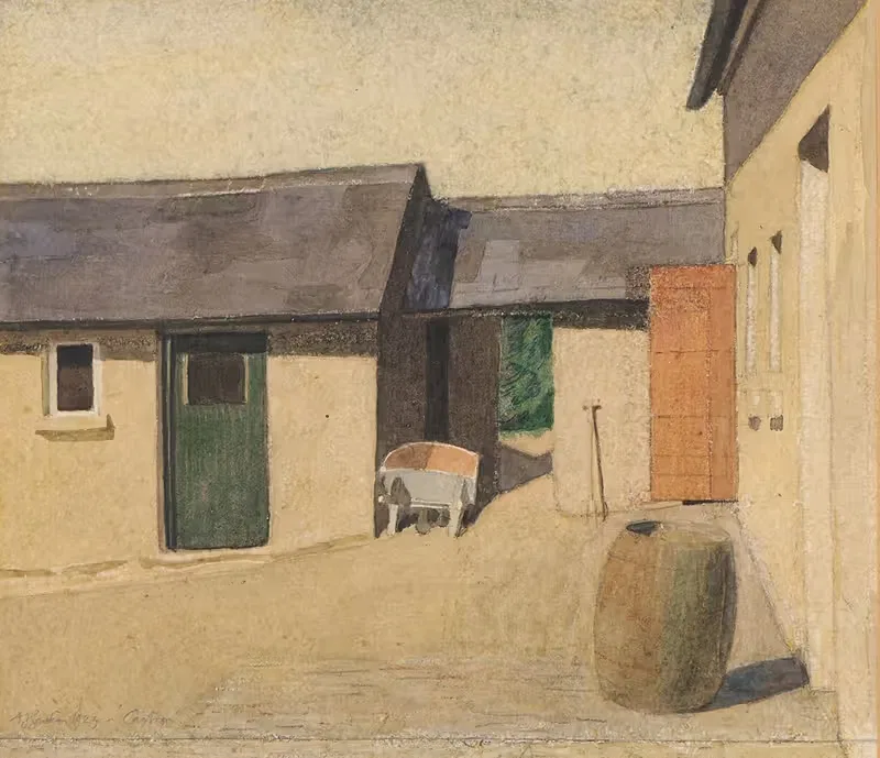 Двор, Каррон, Коннемара by Артур Джозеф Гаскин, 1923 — digital art print download