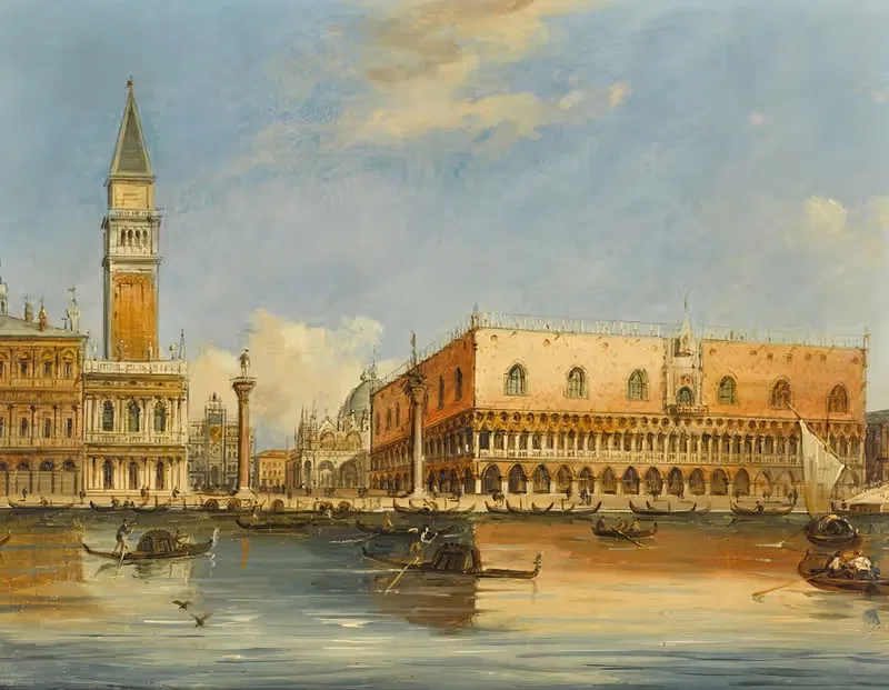 Venetian View I by Carlo Grubacs — digital art print download