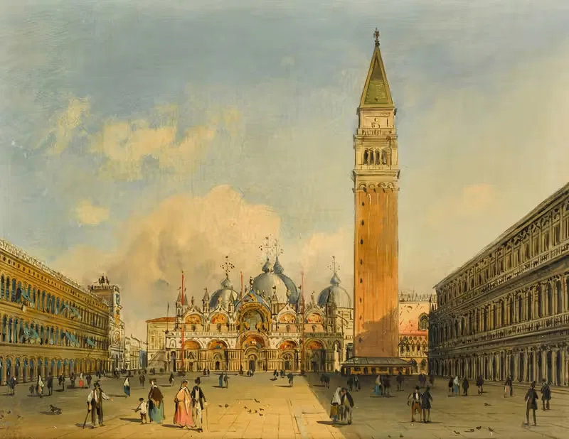 Venetian View III by Carlo Grubacs — digital art print download
