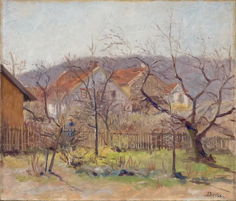 Spring Sun by Edvard Diriks, 1888 — digital art print download