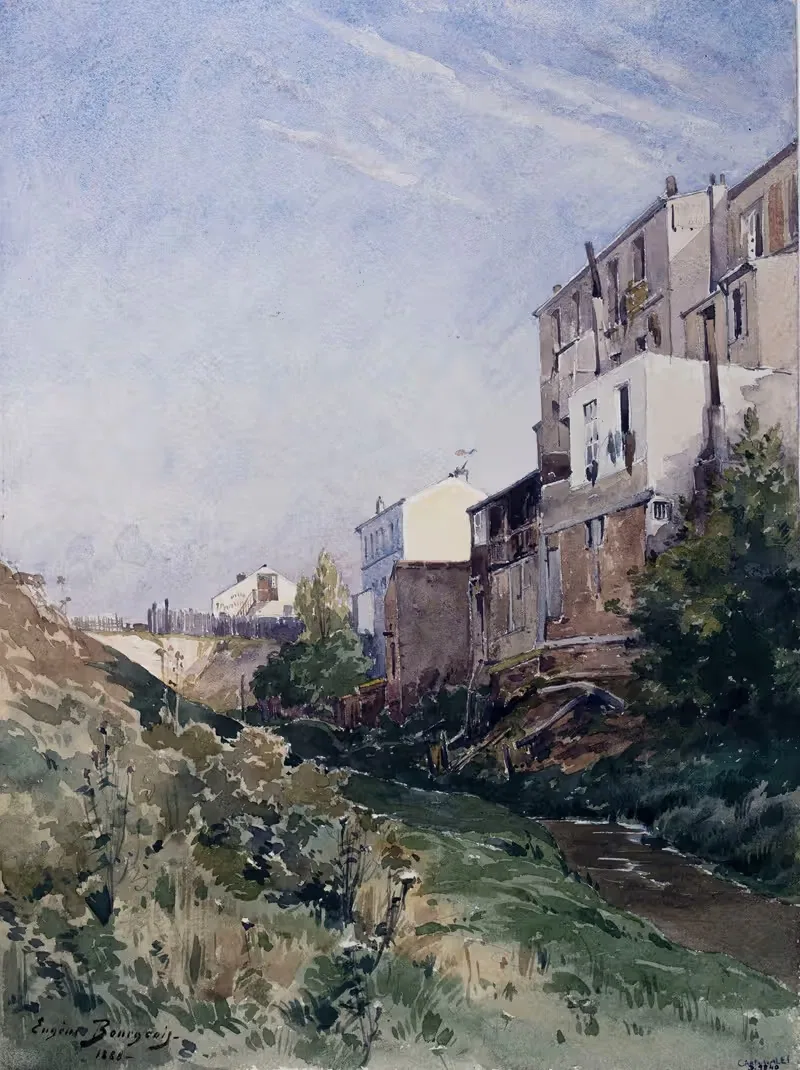 Rue de la Fontaine à Mulard — Eugène Bourgeois