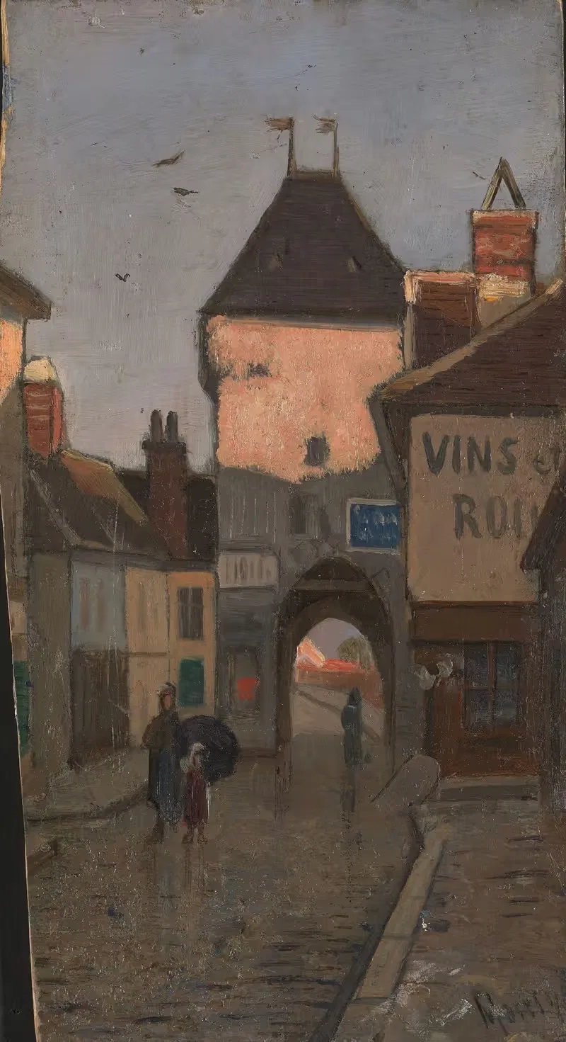 From Moret-sur-Loing by Frederik Collett — digital art print download