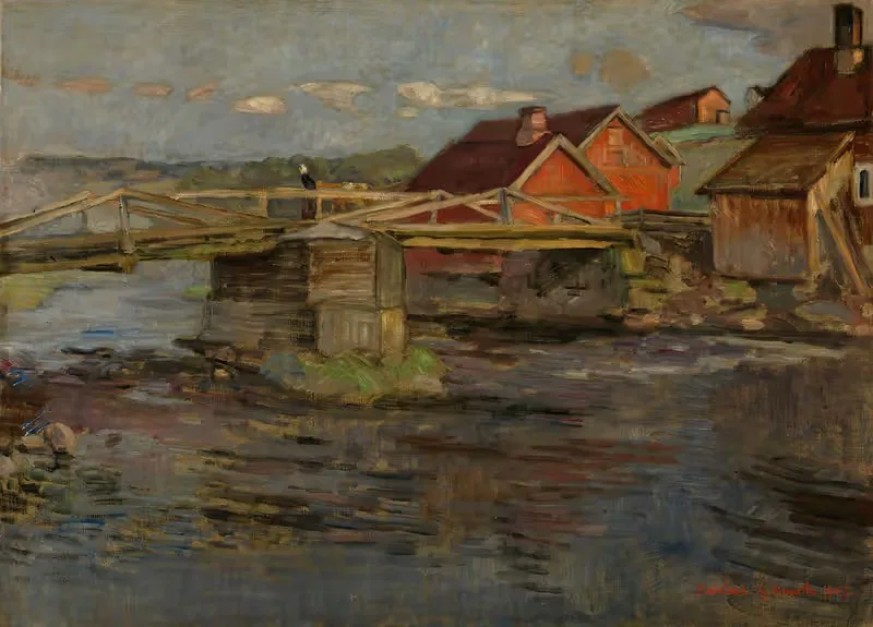 Рано утром by Герхард Мунте, 1897 — digital art print download
