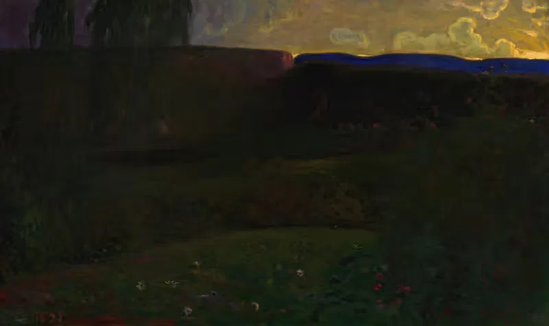 С Юврестолена в Телемарке by Хальддан Эгедиус, 1895 — digital art print download