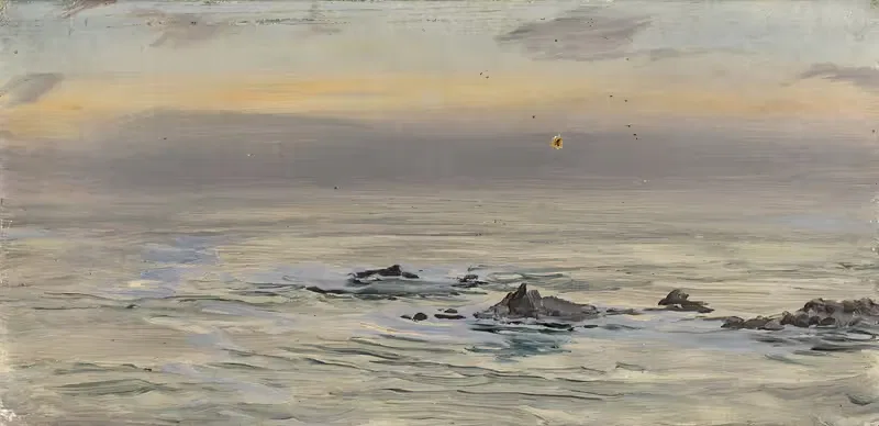 The Close Of A Summer Day — John Brett