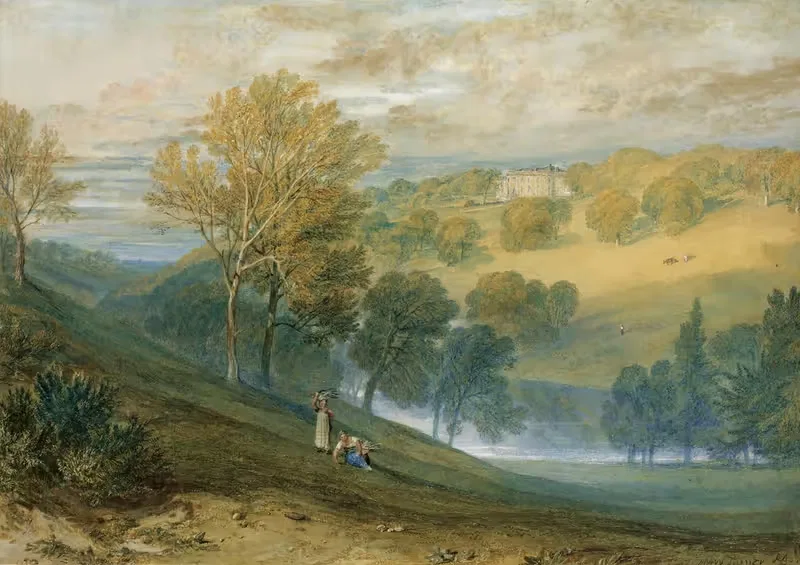 Gledhow Hall, Yorkshire by Joseph Mallord William Turner — digital art print download