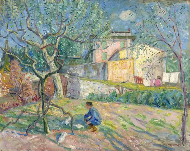 From Fiesole by Lars Jorde, 1911 — digital art print download