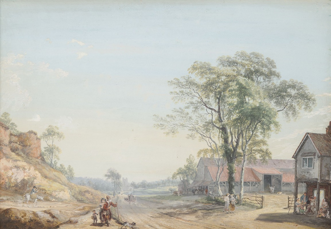Полдень by Пол Сэндби, 1769 — digital art print download