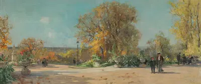 Терраса лицея Мишле by Пьер Восье, 1902 — digital art print download