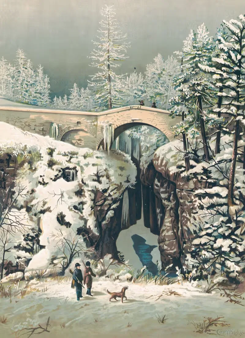 Зима в Швейцарии by Аноним, 1891 — digital art print download
