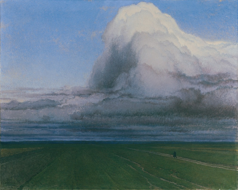 Странник by Фердинанд Бруннер, 1908 — digital art print download