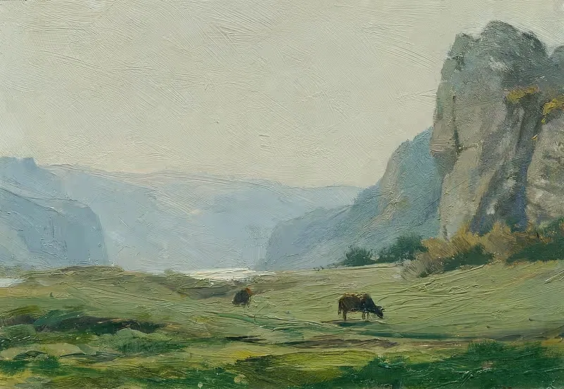 Бераун by Фердинанд Энгельмюллер, 1902 — digital art print download