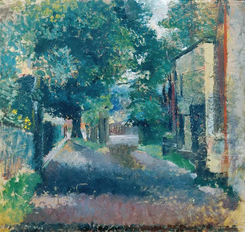 Дорога в Хронов by Фридл Дикер-Брандеис, 1940 — digital art print download