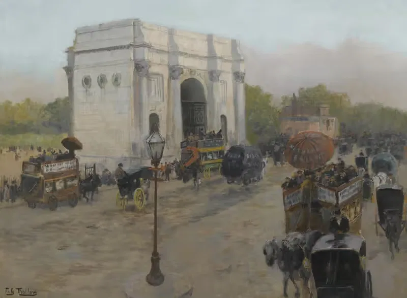 Мраморная арка, Лондон by Фритс Таулов — digital art print download