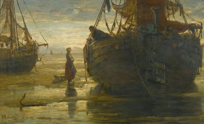 Воскресное утро by Хендрик Виллем Месдаг — digital art print download