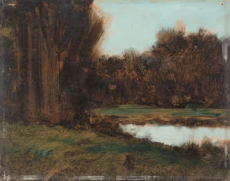 Пейзаж Эльзаса, пруд by Жан-Жак Эннер, 1879-1888 — digital art print download