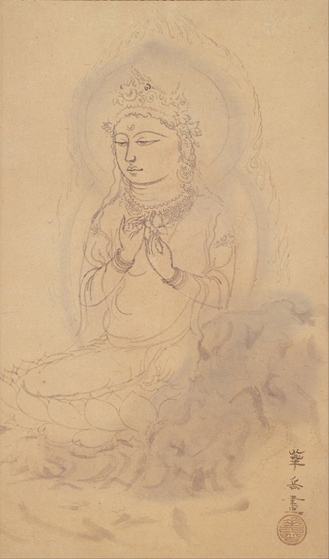 Seated Avalokiteshvara with Lotus — Мураками Каку