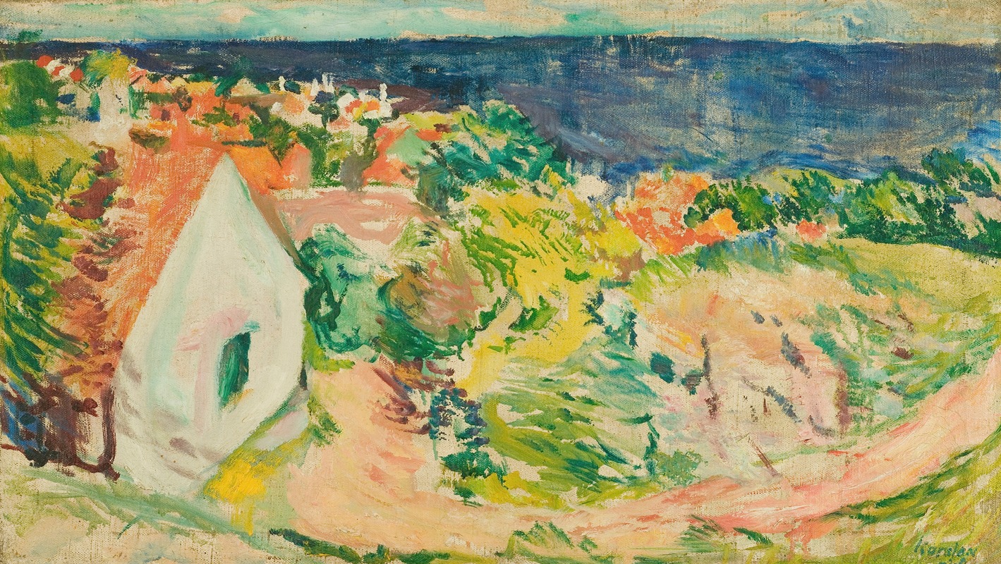 Ландшафт by Людвиг Карстен, 1925 — digital art print download