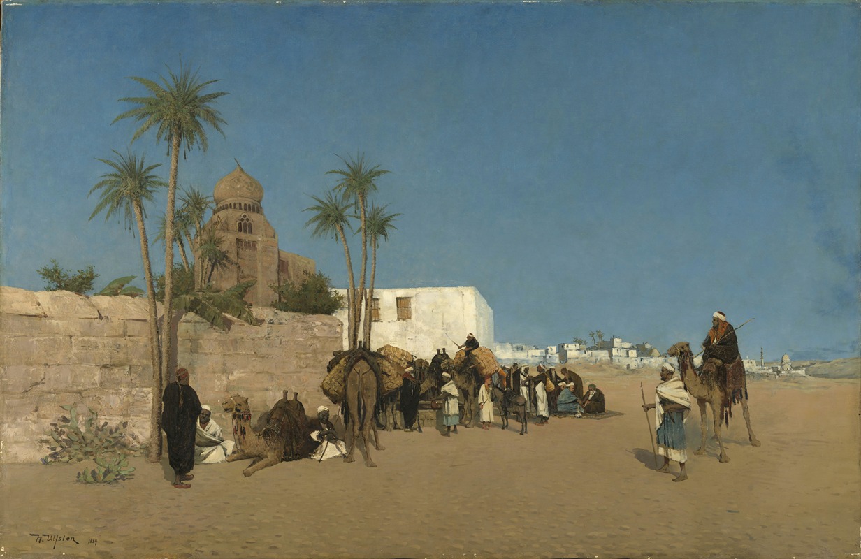Из Алжира by Николай Ульфстен, 1884 — digital art print download