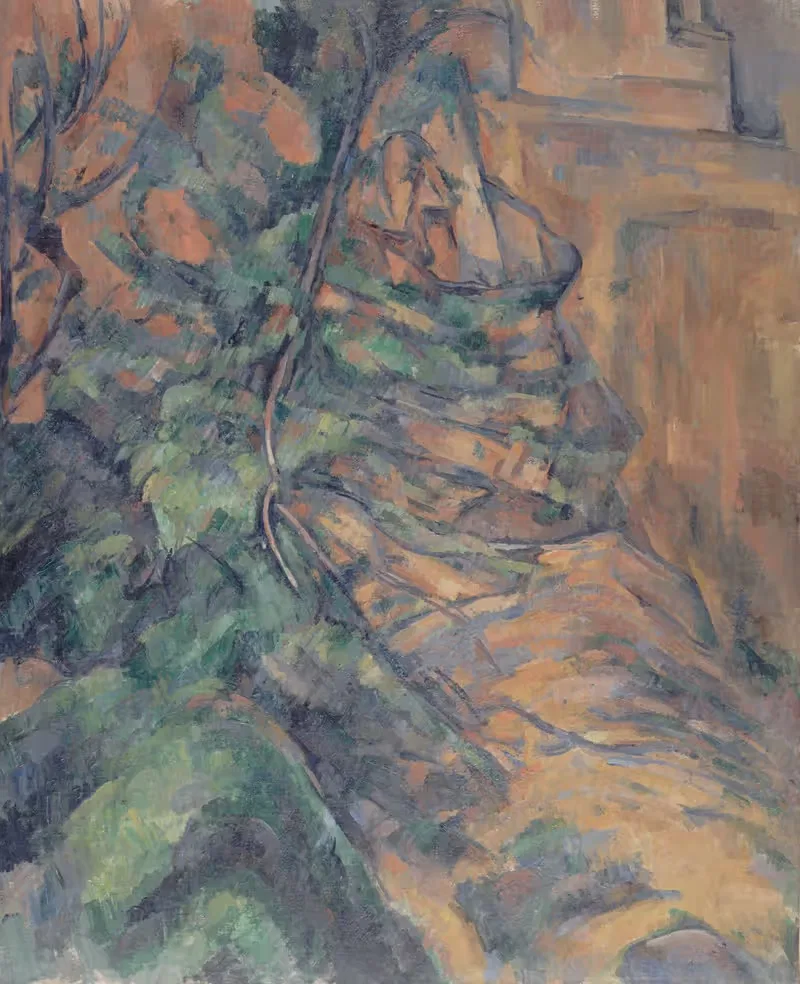 Камни и ветви в Бибемю by Поль Сезанн, 1895-1904 — digital art print download