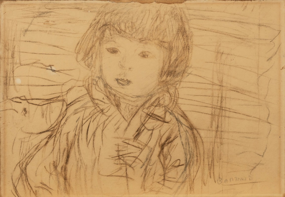 Isabelle Lecomte du Nouy enfant by Пьер Боннар — digital art print download