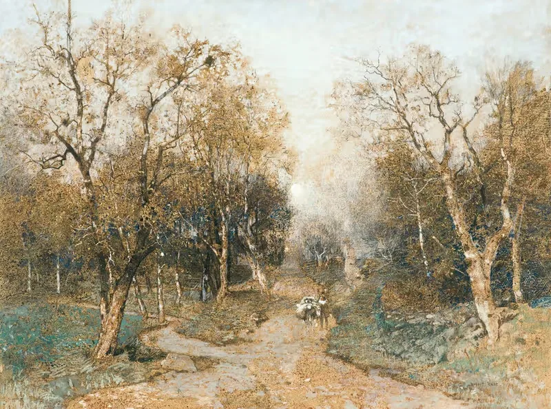 Early Spring, Penzinger Au by Robert Russ — digital art print download