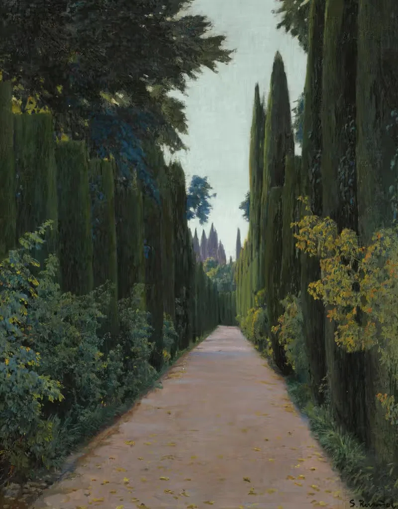 Gardens Of The Generalife, Granada — Santiago Rusiñol