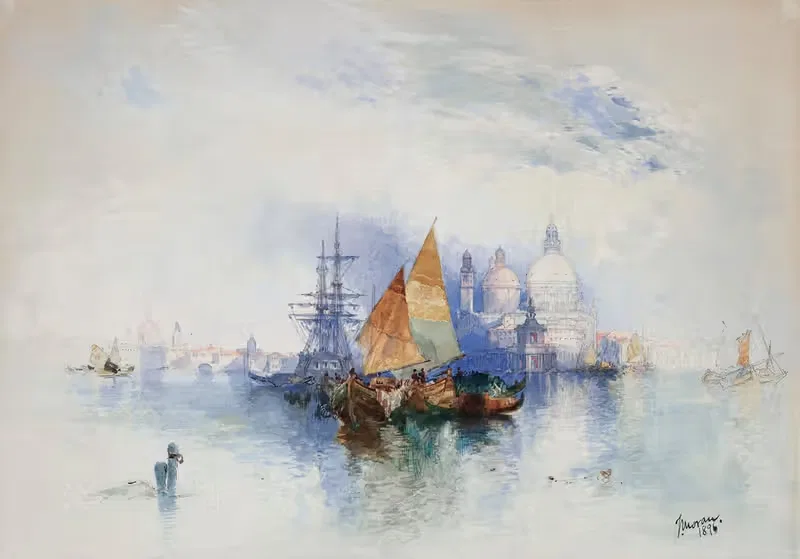 Венеция by Томас Моран, 1896 — digital art print download