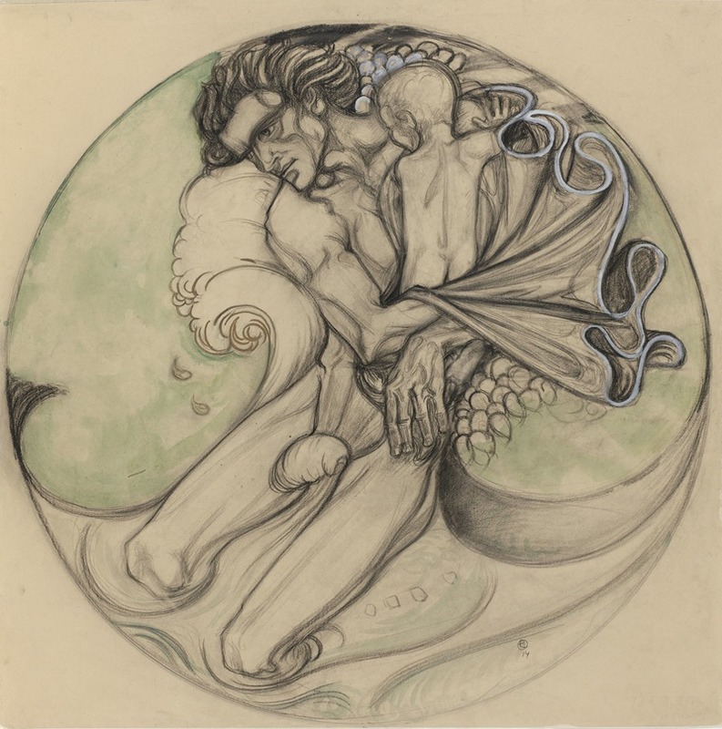 Christophorus by Ричард Николаус Роланд Хольст, 1914 — digital art print download