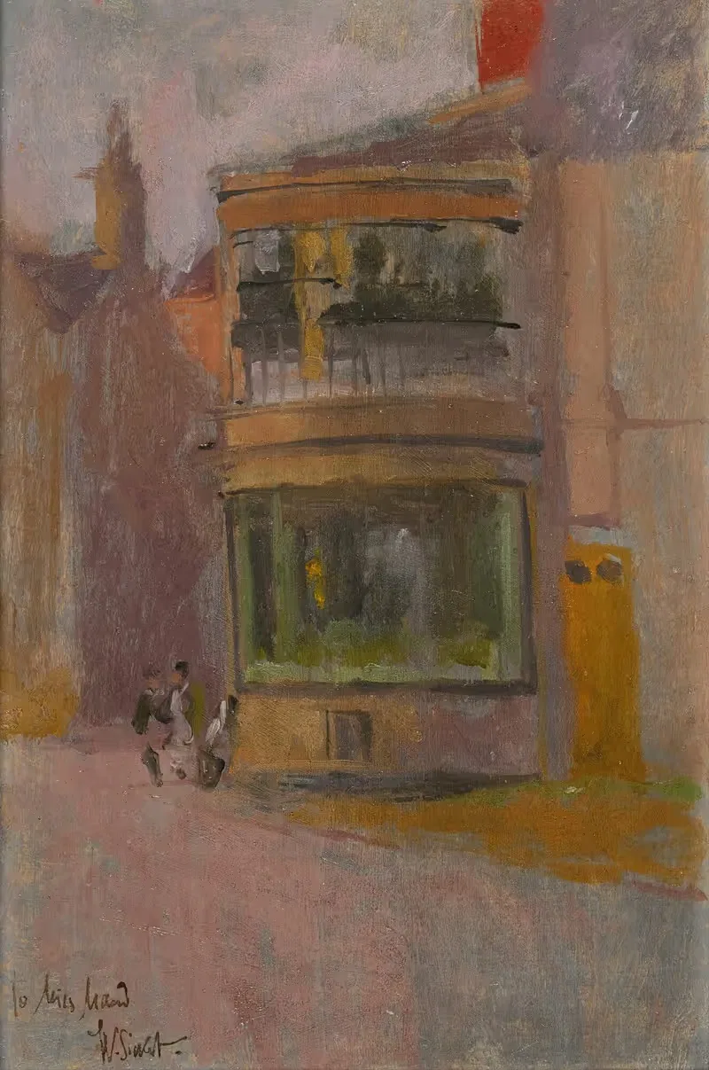 Street Scene by Walter Richard Sickert — digital art print download