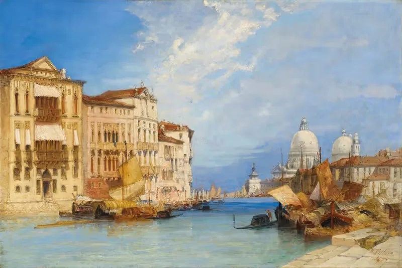 The Grand Canal, Venice — William Callow