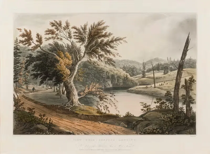 Вид рядом с Джессапом by Уильям Гай Уолл, 1821-1822 — digital art print download