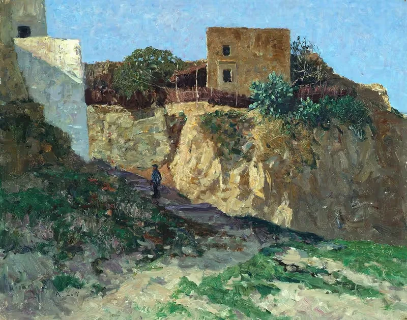 Форио д'Искья by Альфред Цофф, 1912 — digital art print download