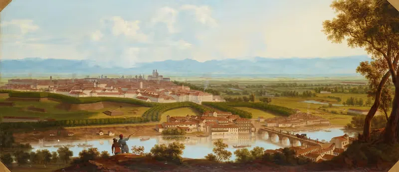 Die befestigte Stadt Verona — Alois von Saar
