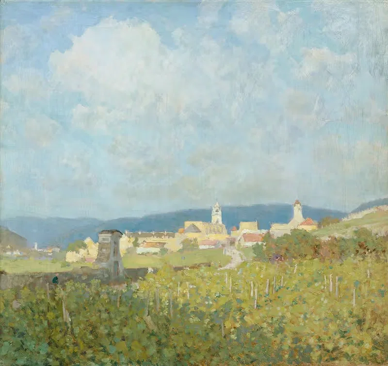 Дюрнштайн в Вахау by Антон Ганс Карлинский, 1930 — digital art print download