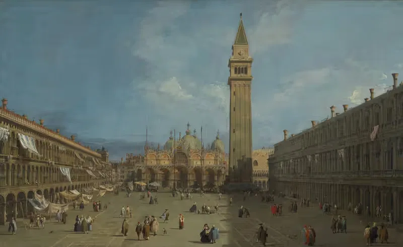 Piazza San Marco by Canaletto — digital art print download