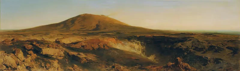 Вершина Этны 1878 by Эдуард Пейтнер фон Лихтенфельс, 1878-1879 — digital art print download