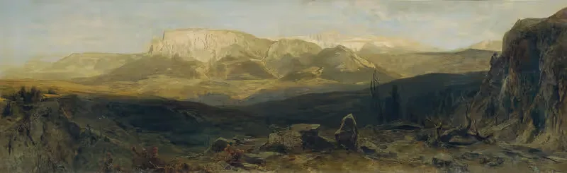 Die Schlerngruppe bei Bozen — Eduard Peithner von Lichtenfels