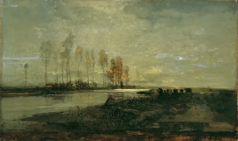 У Таи у Лунденбурга II by Эмиль Якоб Шиндлер, 1877-1880 — digital art print download