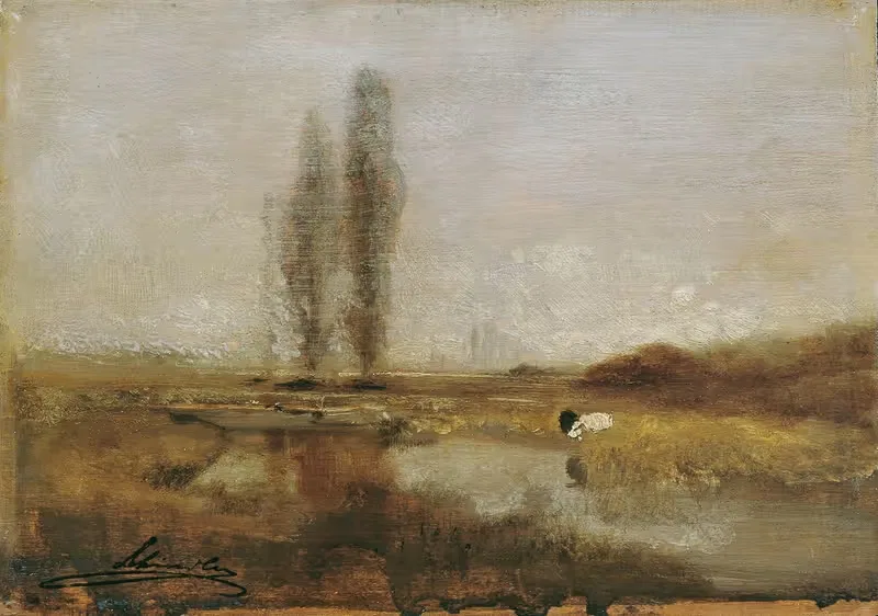 Мурландшафт у Лунденбурга by Эмиль Якоб Шиндлер, 1882 — digital art print download