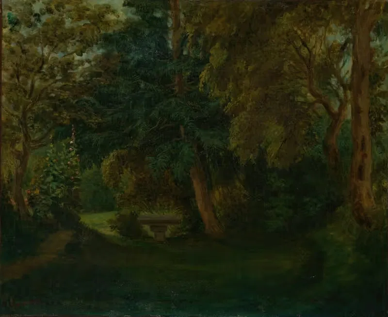George Sand's Garden at Nohant — Eugène Delacroix