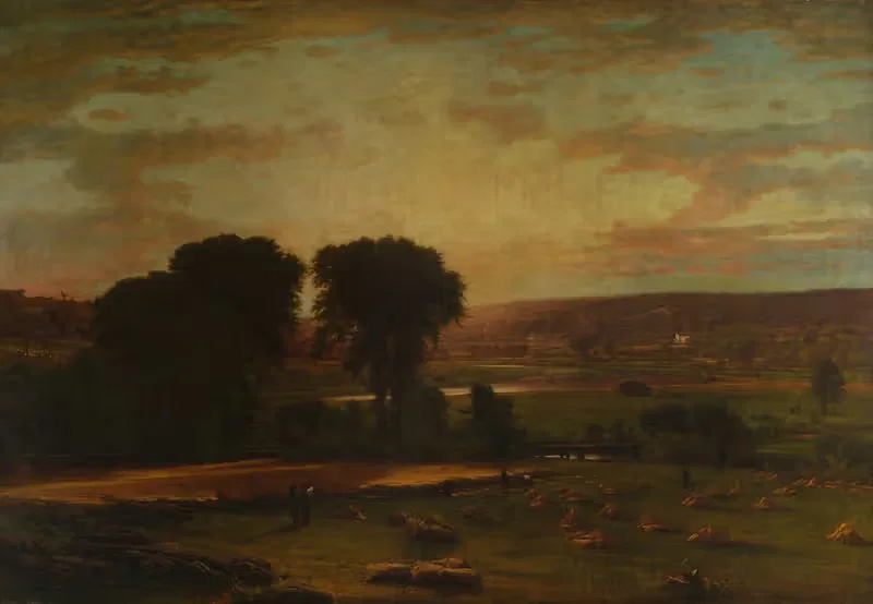 Peace and Plenty by George Inness, 1865 — digital art print download