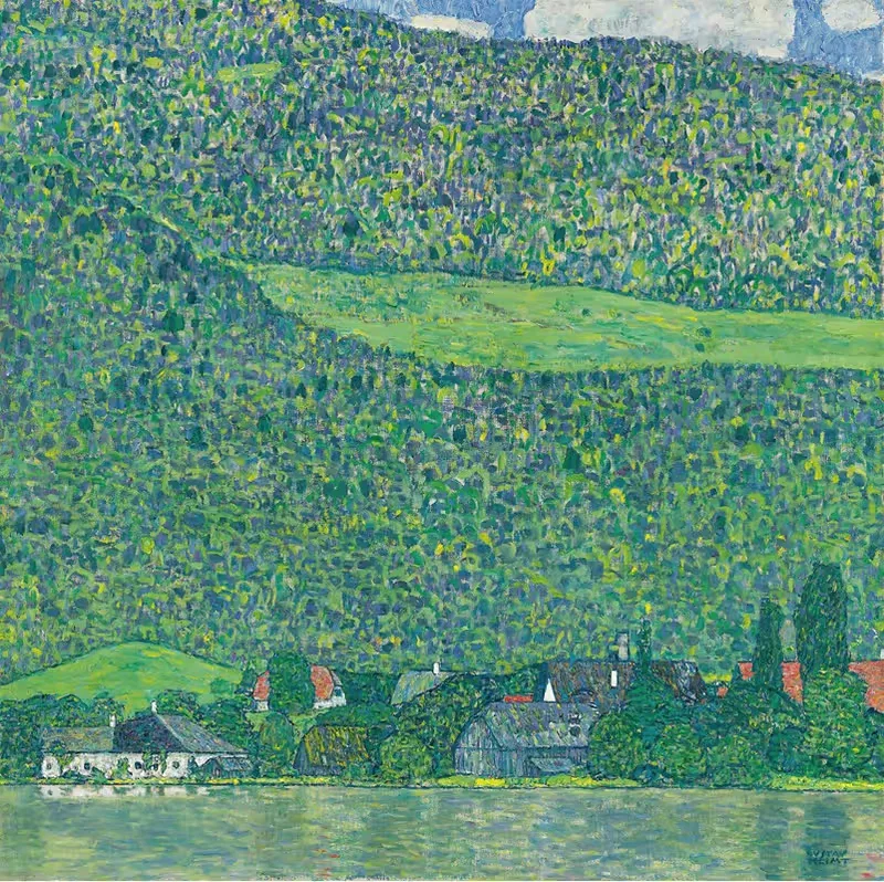 Лицлберг на Аттерзее by Густав Климт, 1914 - 1915 — digital art print download
