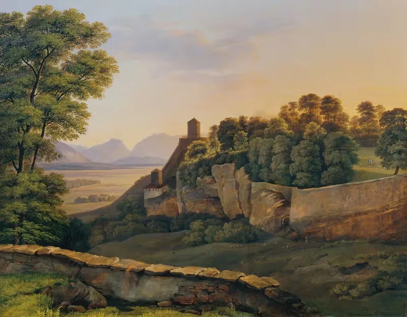 Der Mönchsberg bei Salzburg — Heinrich Reinhold