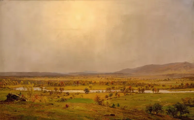 Помптон Плейнс, Нью-Джерси by Джаспер Фрэнсис Кропси, 1867 — digital art print download
