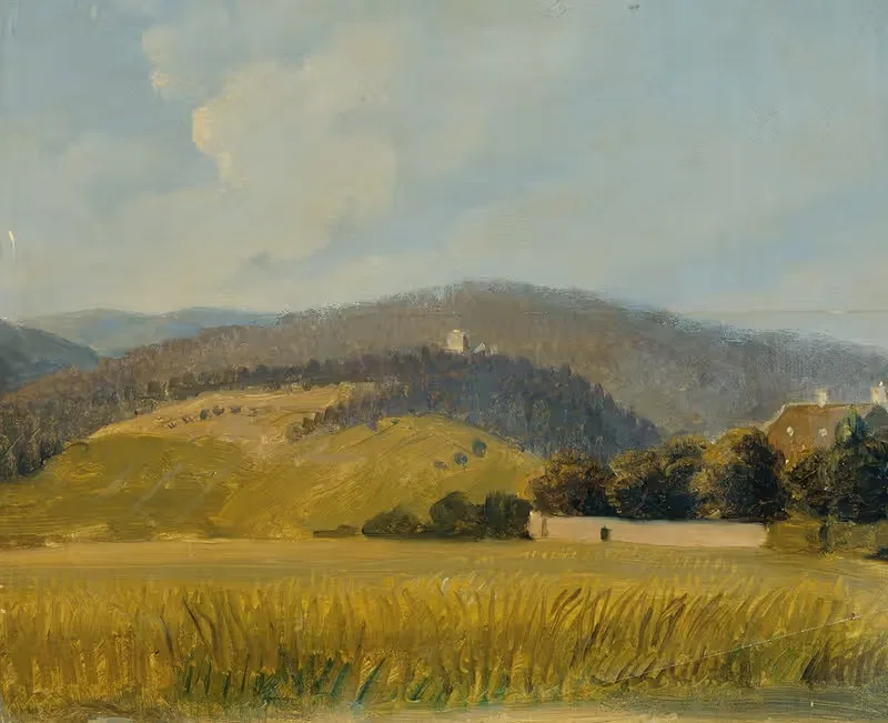 Landschaft bei Baden by Johann Peter Krafft — digital art print download