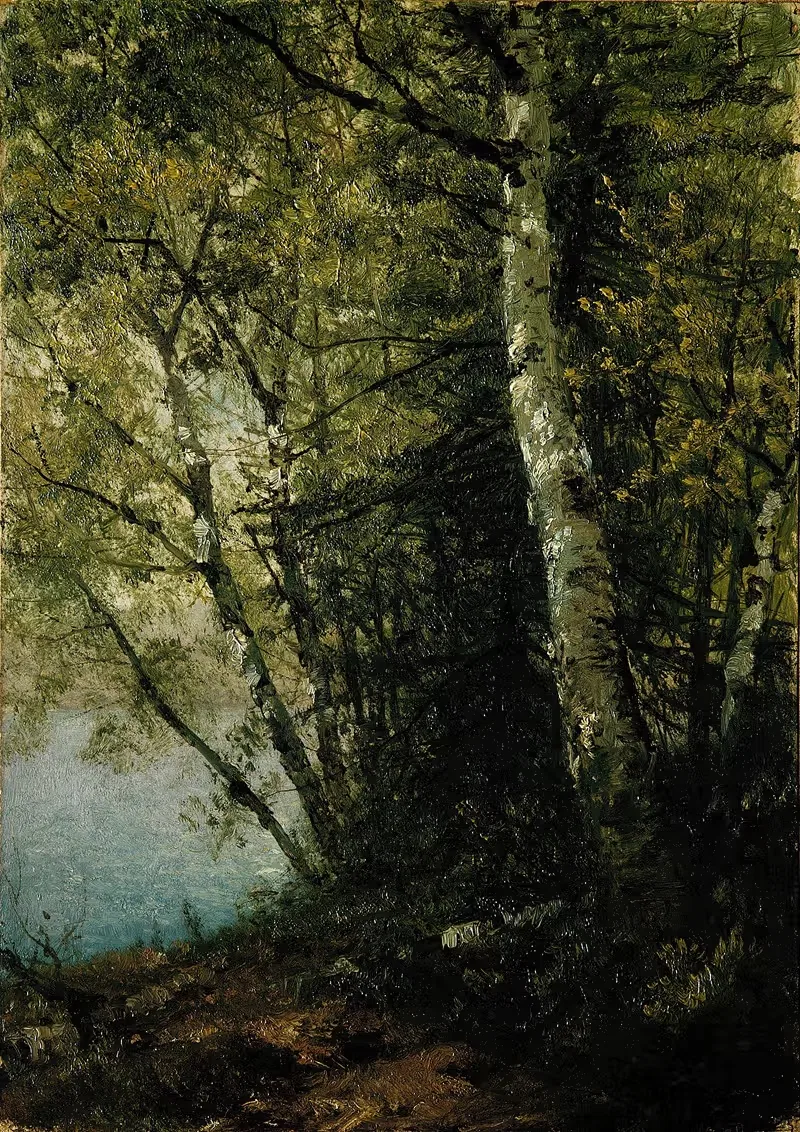 Изучение буков by Джон Фредерик Кенсетт, 1872 — digital art print download