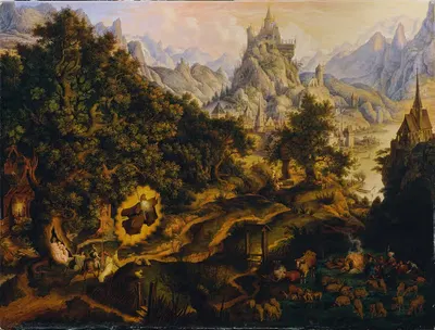 Легенда о Тангейзере by Карл Русс, 1825 — digital art print download