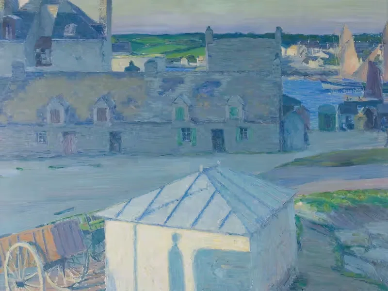 Порт Конкарно by Макс Курцвейл, 1900 — digital art print download